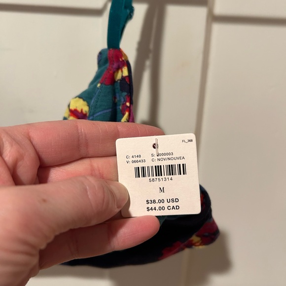 Anthropologie v neck bralette. Size medium - Picture 3 of 5